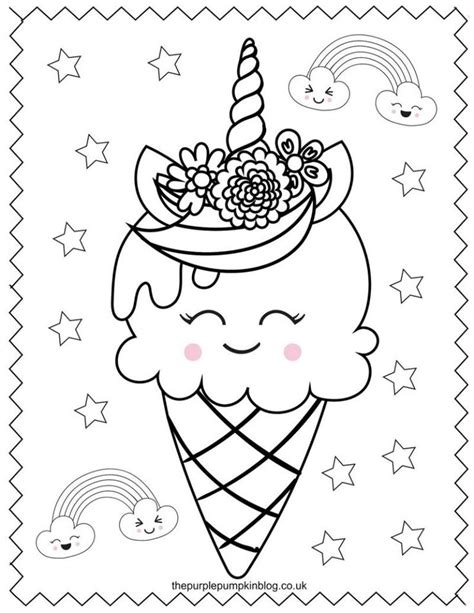 printable unicorn coloring pages  perfect    loves