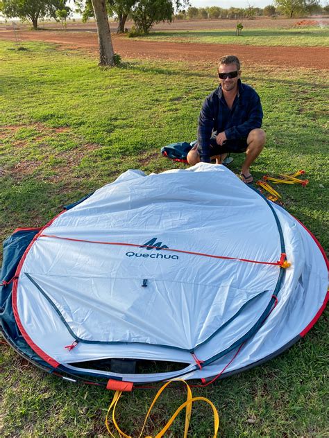 quechua decathlon  seconds pop  tent pack  lapping oz review