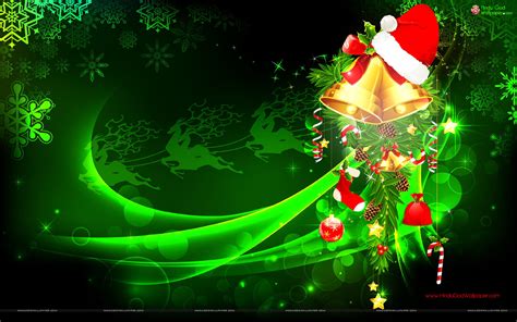 wallpaper christmas green picture myweb