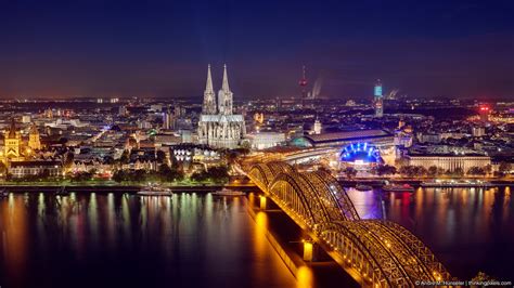 koeln bei nacht foto bild places night world bilder auf fotocommunity