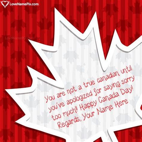 Pin On Happy Canada Independence Day Quotes With Name