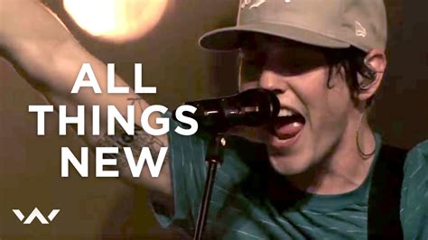 all things new live elevation worship youtube