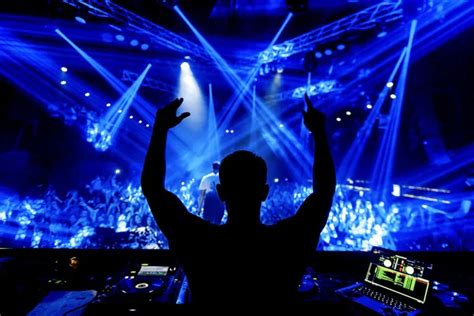 dj  night club party event concert  crowd  people   stage stock image everypixel