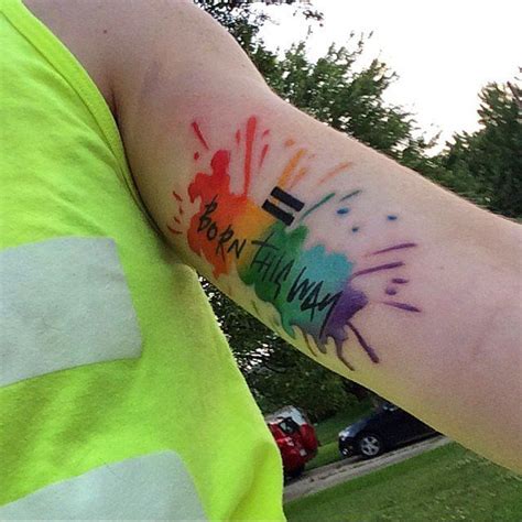 38 colorful and creative pride tattoos gay pride tattoos pride tattoo and popsugar