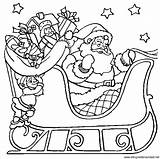 Nadal Dibuixos Reis Sleigh Vostre Gust Pare Sled Santas Pere sketch template