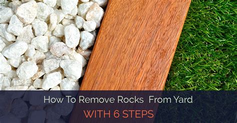 learn   remove rocks  yard   steps