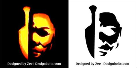 trendy pumpkin carving stencils printable patterns designs