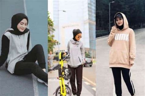 9 Outfit Jalan Santai Olahraga Wanita Hijab Juga Gak Masalah