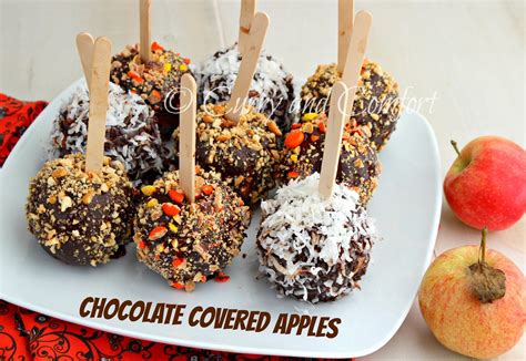 kitchen simmer chocolate covered apples  nuts candy  coconut apple week day