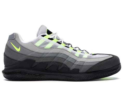 Nike Court Vapor Rf Air Max 95 Neon In Black For Men Save 14 Lyst