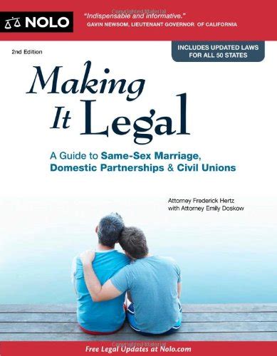 Download Making It Legal A Guide To Same Sex Marriage Domestic