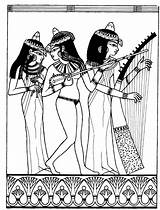 Colorare Egizi Disegni Egitto Antico Antichi Giochiecolori Attività sketch template