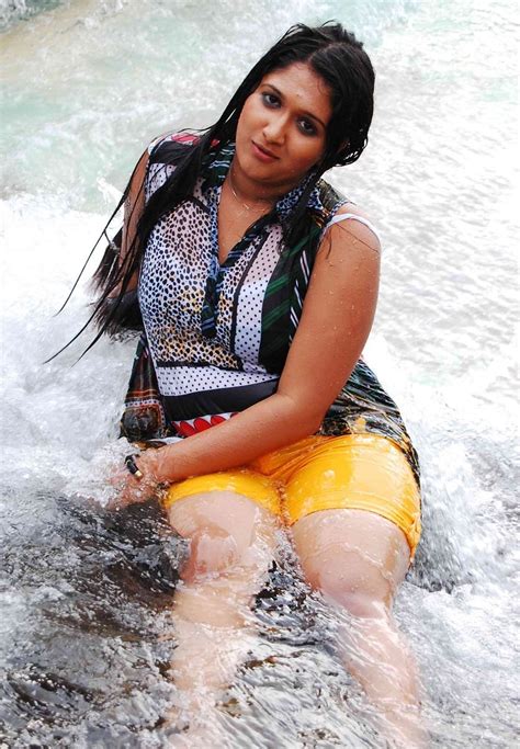 south indian actress roopika hot in bikini in water hot