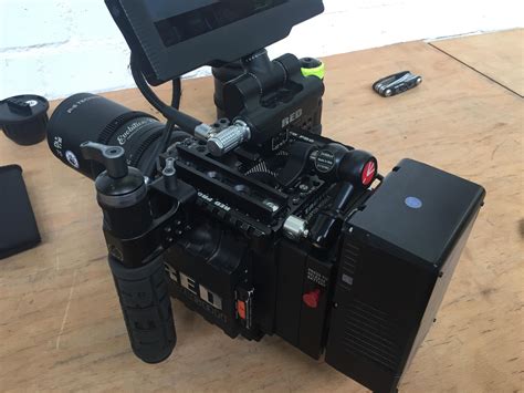 nice compact red camera rig designed  handheld operation  favorite part   build