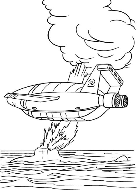 thunderbirds coloring pages coloringpagescom