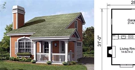 top  small home plans  attached garage