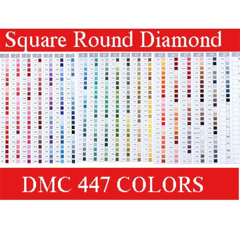 printable diamond dotz color chart printable templates diamond