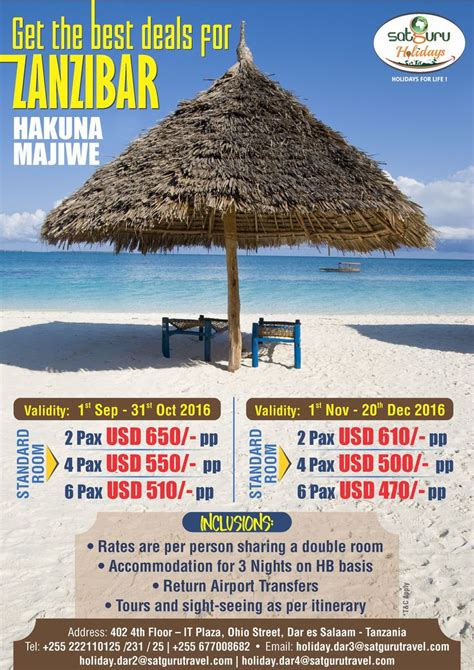 deals  zanzibar holiday package africa vacation africa holiday travel