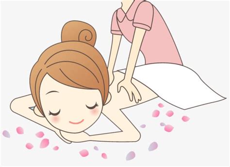 Massage Cartoon Fotos De Massagem Massagem Relaxante