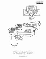 Fortnite Coloring Pages Weapons Super Fun sketch template
