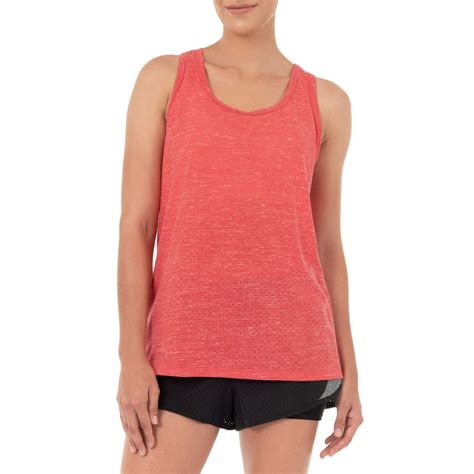 athletic works athletic works womens mesh active racerback tank