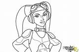 Hera Star Wars Draw Rebels Pilot Coloring Drawingnow sketch template
