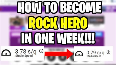 Ttrockstars How To Become A Rock Hero In 1 Week Youtube