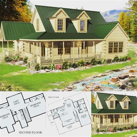 original log cabin homes  instagram floorplanfriday instahome home instalove