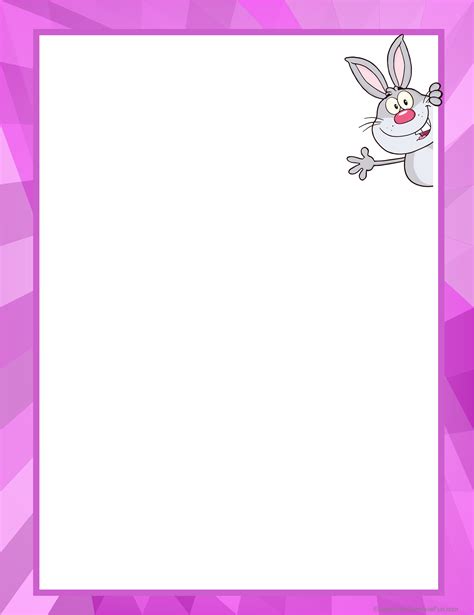 easter bunny writing paper httpwwwkidscanhavefuncomeaster