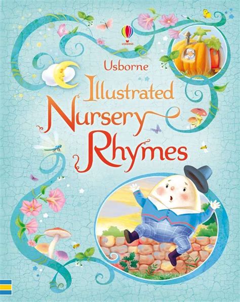 illustrated nursery rhymes  usborne childrens books nursery