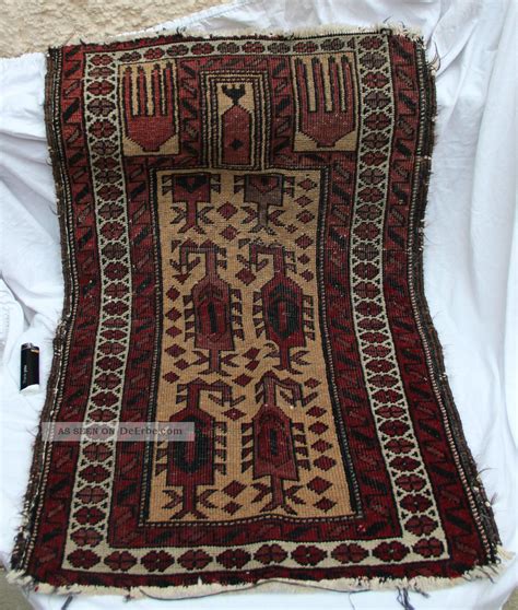 antiker tekke turkmen gebetsteppich teppich um  antique prayer