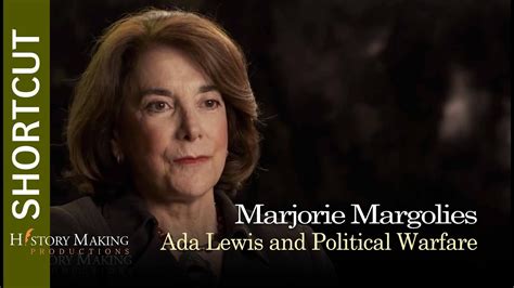 Marjorie Margolies On Ada Lewis And Political Warfare Youtube
