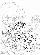 Pooh Coloring Disegni Puuh Colorare Bear Malvorlagen Turma Pimpi Tigro Cores Sonhando Malbuch sketch template