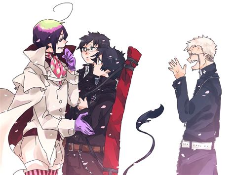 Mephisto Yukio Rin Shiro Ao No Exorcist