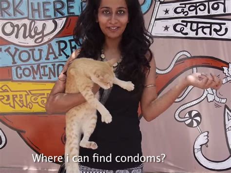 woman asks some random strangers for condoms videos