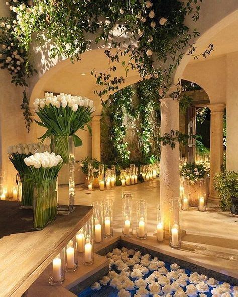 imagine   magical courtyard    wedding day