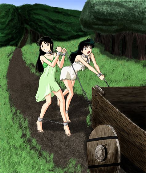 Higurashi Kagome And Sango Inuyasha Drawn By Rocatr88