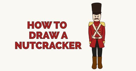 draw  nutcracker drawing tutorial easy easy drawings