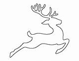 Reindeer Printable Flying Pattern Outline Christmas Stencils Template Stencil Crafts Cut Deer Templates Patternuniverse Use Patterns Shapes Print Silhouette Snowflake sketch template