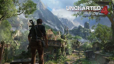 uncharted  digital wallpaper uncharted   thiefs  playstation