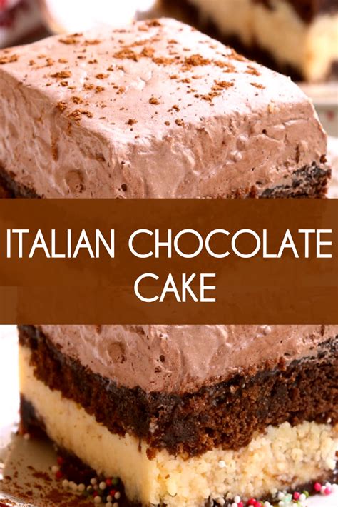 italian chocolate cake  recipes easy