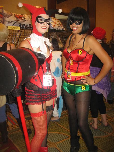 anime vegas harley quinn and robin by demon lord cosplay on deviantart
