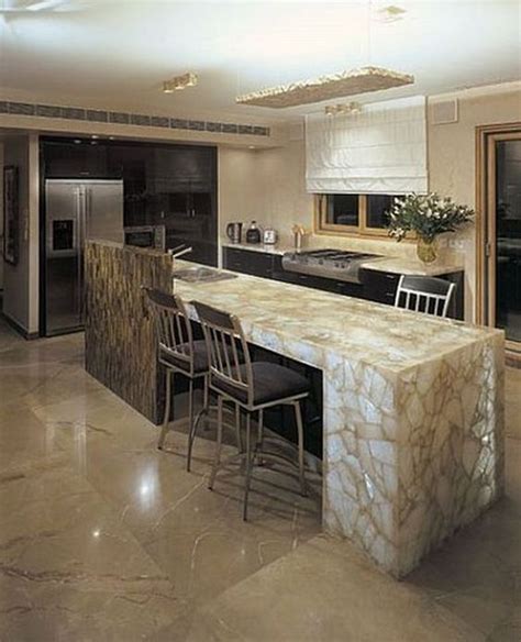 quartz countertop home decorating pinterest gemstones interiors