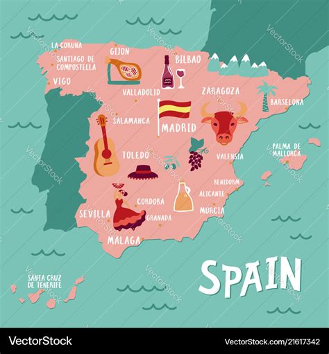 spain tourist map  latest map update