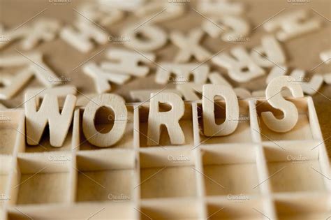words wooden letters wooden letters words place card holders