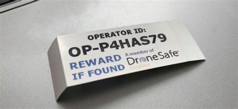 drone safe register