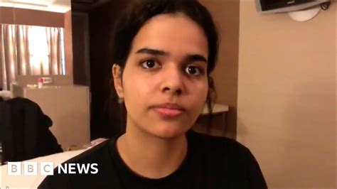saudi woman s refugee campaign sparks online debate bbc news