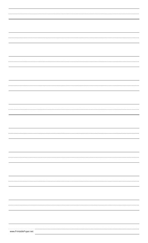 tri lined paper printable