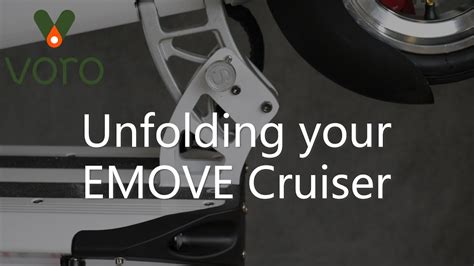 emove cruiser guide folding mechanism youtube