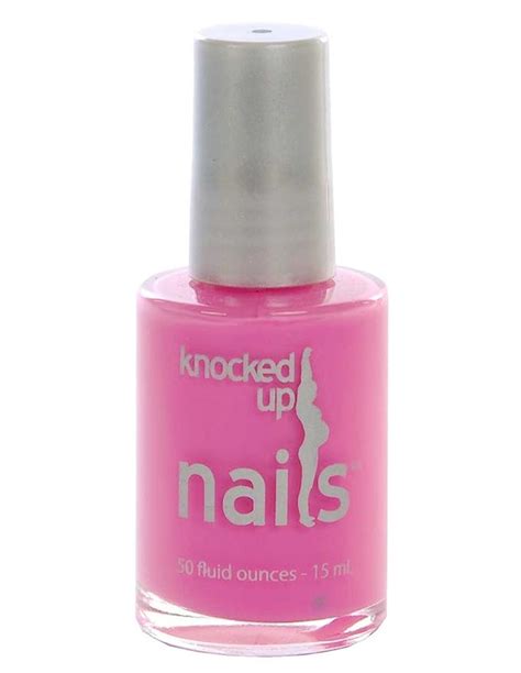 preggers in pink knocked up nails maternity pregnancy
